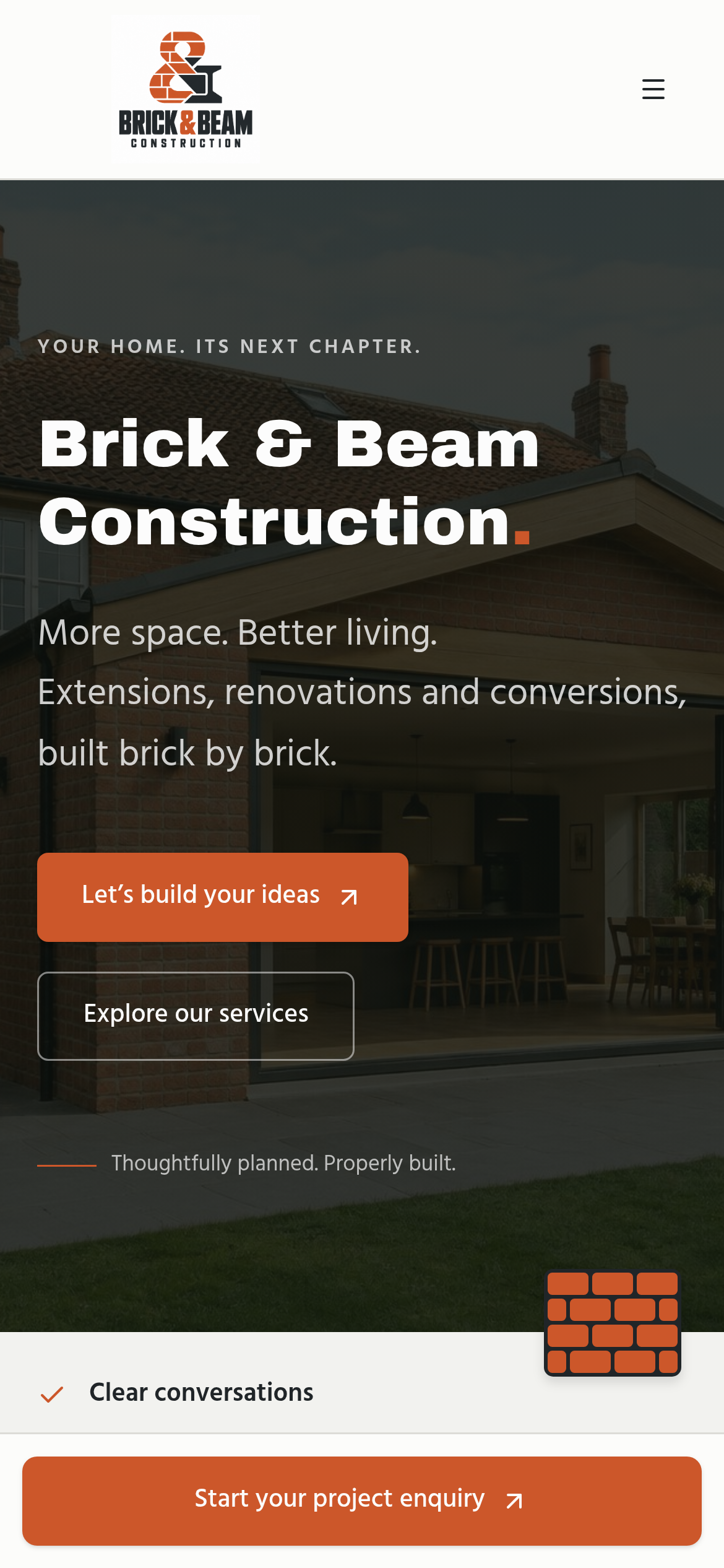 Brick & Beam Construction